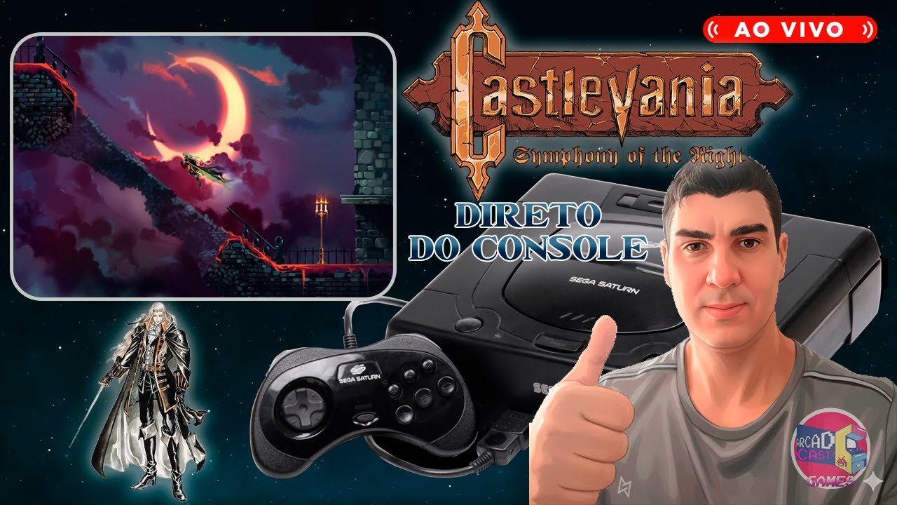 AO VIVO | Castlevania SOTN ROM Hack  Direto do Sega Saturn #aovivo #castlevaniasymphonyofthenight