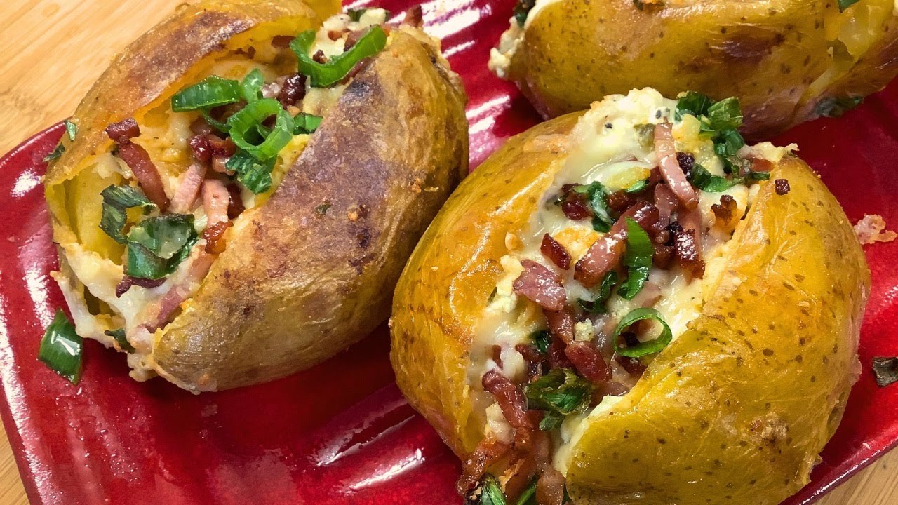 Batatas Recheadas:  Foi a Refeição Mais Saborosa que Já Comi! Nunca Provei Nada Tão Bom!