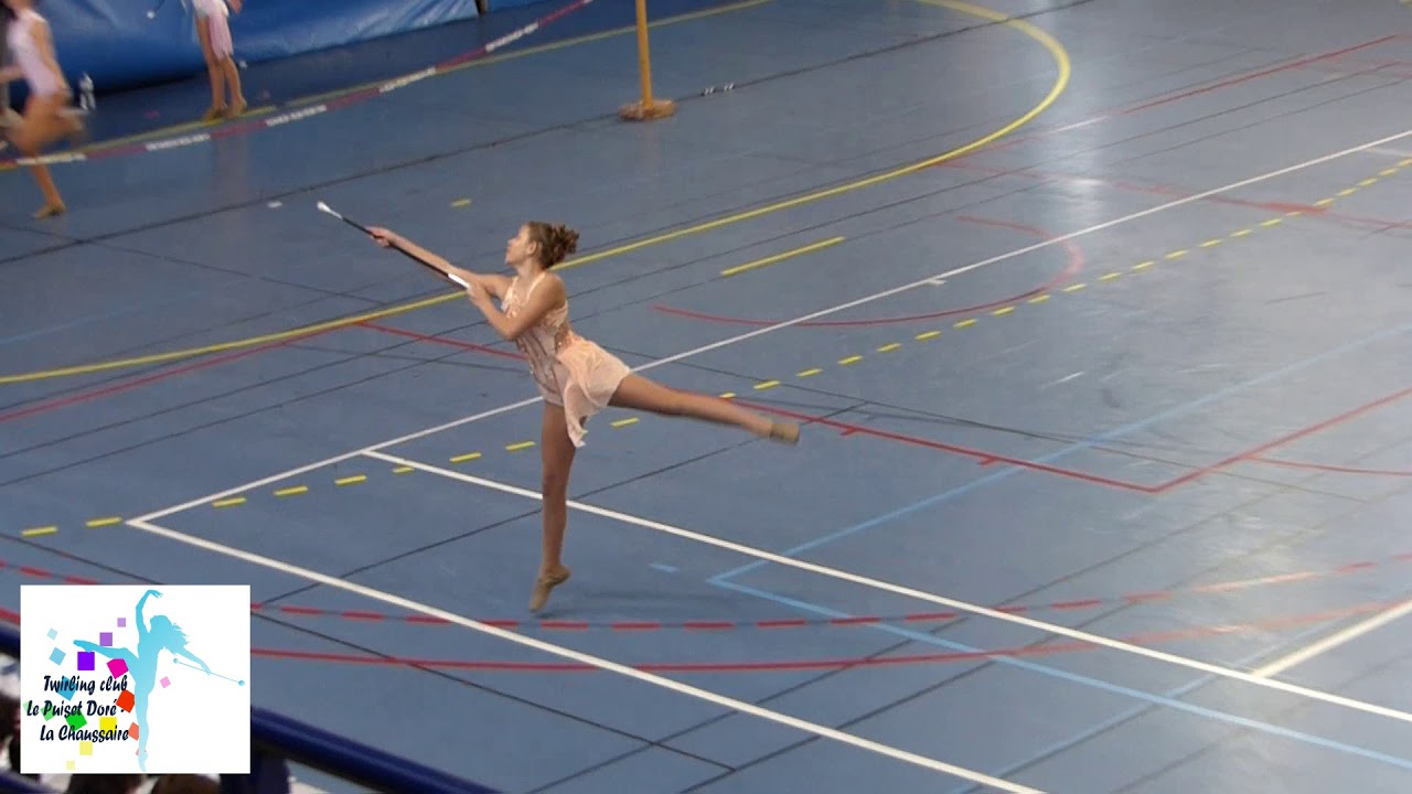 Laurine DZIMIRA - TWIRLING - Championne Nationale 2019 Minime Excellence