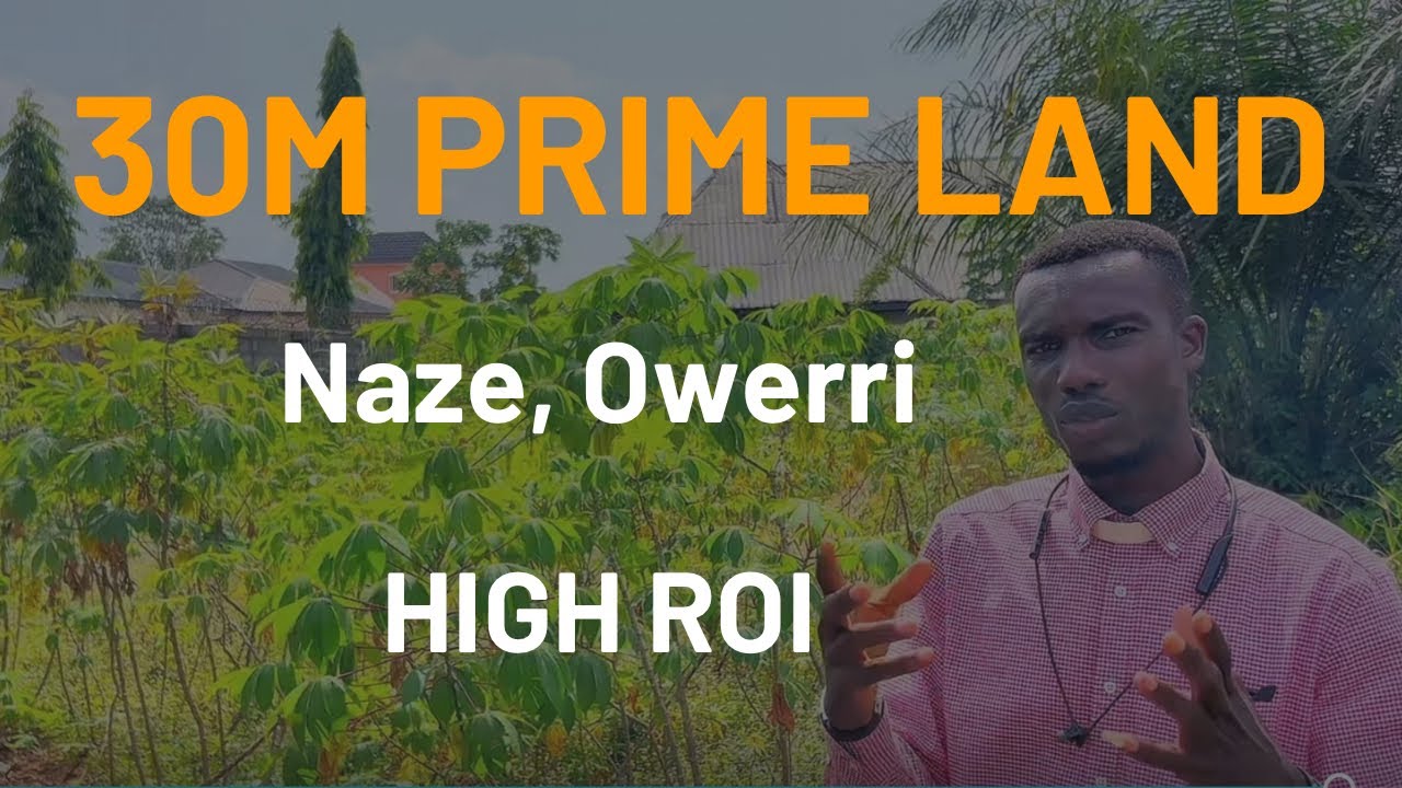 ₦30m Prime Land in Naze Owerri Beside Redwood Event Center | 472sqm High-ROI Investment