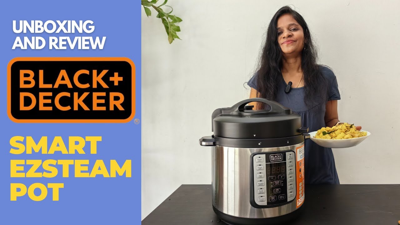 Review of the Black+Decker Smart EZSteam Pot