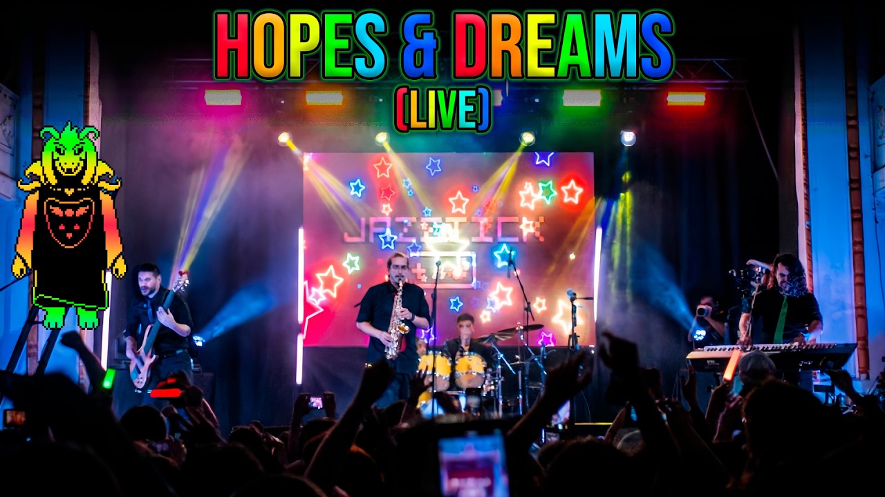 Hopes and Dreams - Undertale (Live At Teatro Cousiño, Santiago de Chile) // JAZZTICK