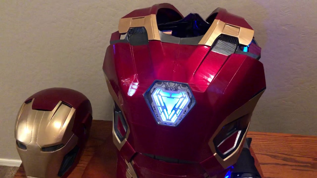 Iron Man Cosplay Armor with Built in Alexa Demo