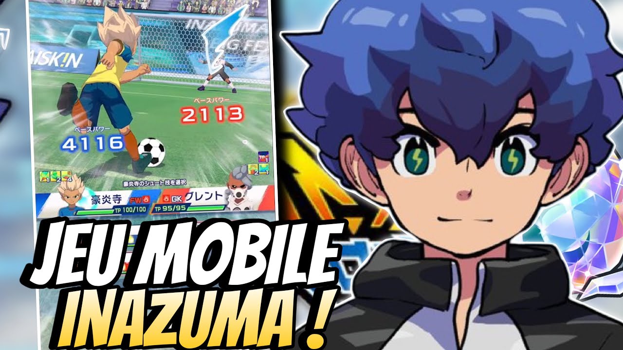 😱LE JEU DU SI&Egrave;CLE ! (Basara offert, Nouveau jeu inazuma mobile & Patch) INAZUMA ELEVEN VICTORY ROAD