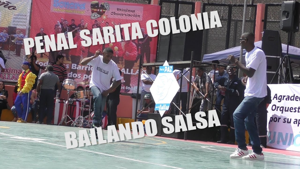 ♫♫Bailando Salsa Penal Sarita Colonia - Callao - Mayo 2016