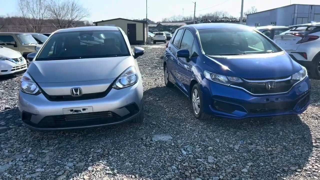 Сравнительный обзор Honda FIT 2020г и 2019❗️ Авторынок Новый Владивосток❗️Цены на Авто❗️Авто заказ