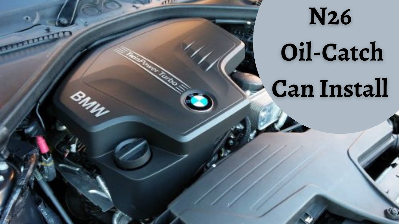 Установка маслоуловителя BMW F30 328i/320i 2012-2016 гг.
