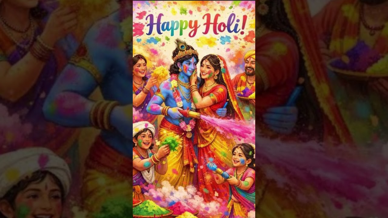 #holibhajan Holi Khel Rahe Banke Bihari Aaj Rang Baras Raha I #happyholi @DassiSatguruDi