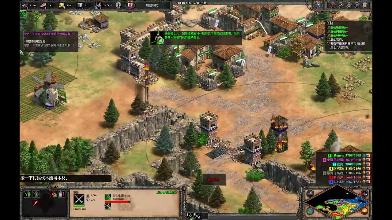 世紀帝國2決定版（AoE2:DE）官方戰役－亞拉里克2：剷平赫拉斯（困難）