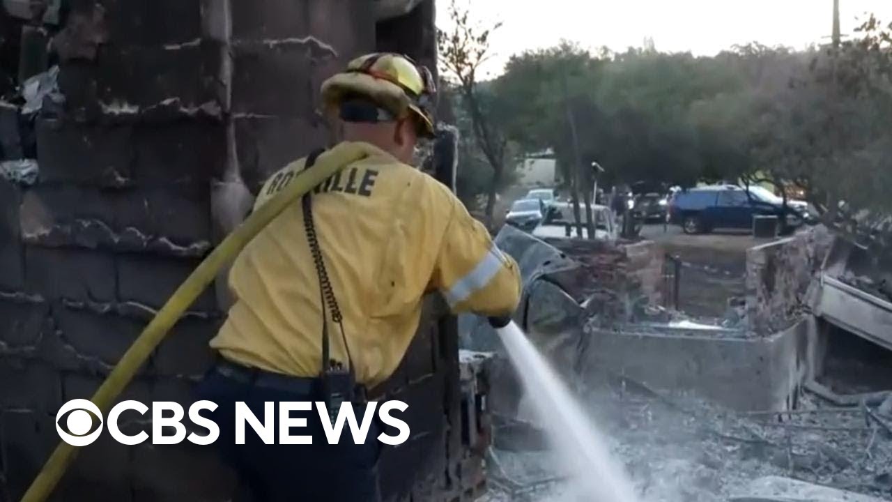 Firefighters working to contain Thompson Fire in Northern California