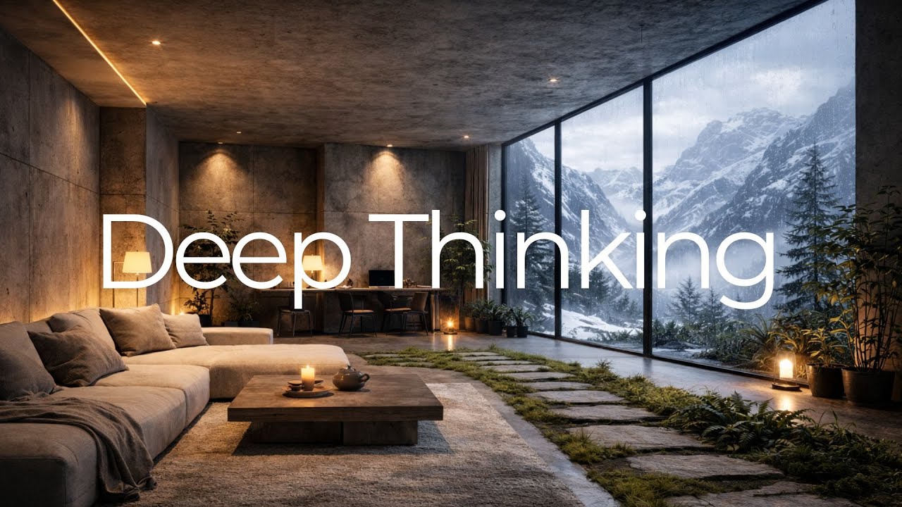 Deep Thinking Music | Calm Focus for Clear Thought