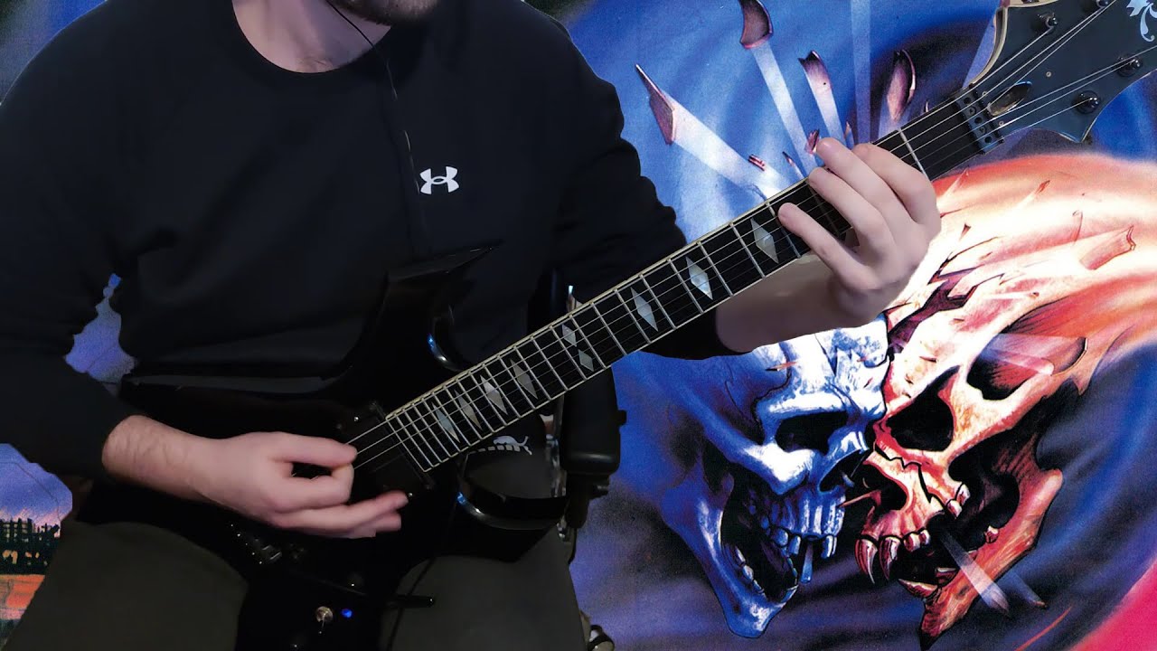 Forbidden - Chalice Of Blood (Guitar Cover) | BC Rich Warlock Calibre | Backing track