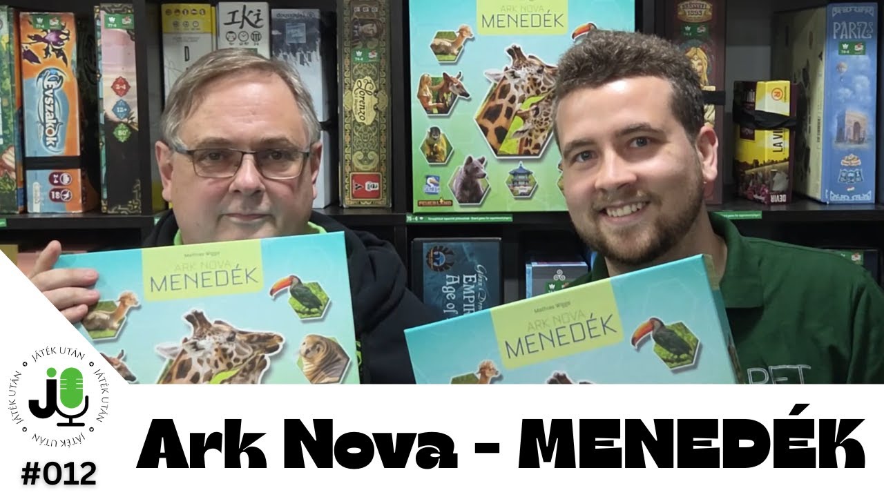 JátékUtán #012 - Ark Nova - Menedék | Első benyomások