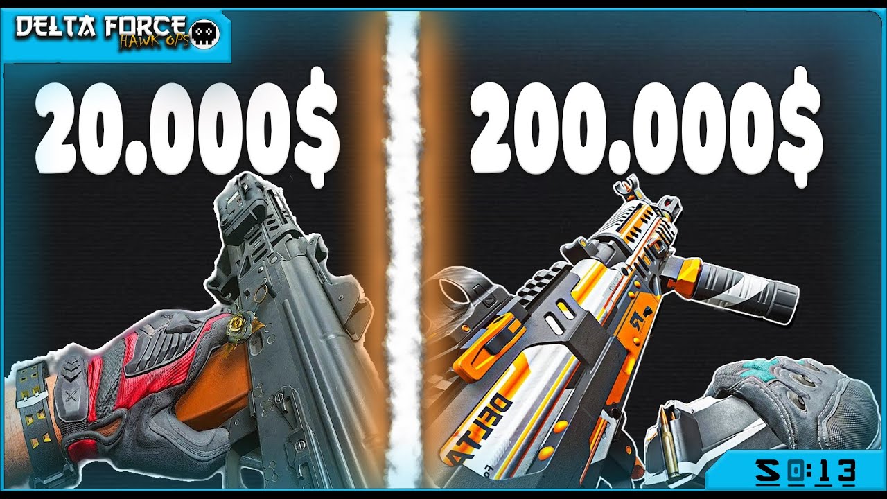 КАЛАШ ЗА 20.000$ v 200.000$ - DELTA FORCE