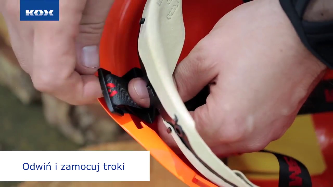Montaż i składanie kasku Peltor G3000