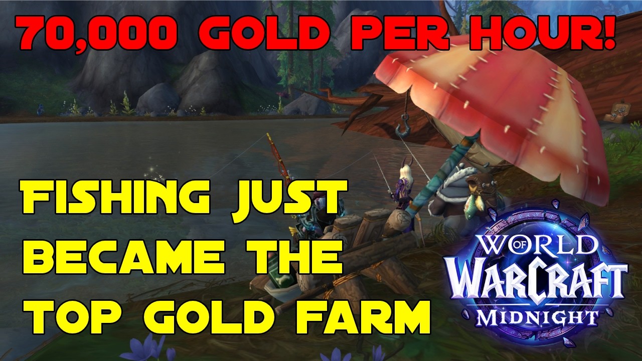 Blizzard Fixed Fishing Perception and it's INSANE! - WoW Midnight Gold Farm