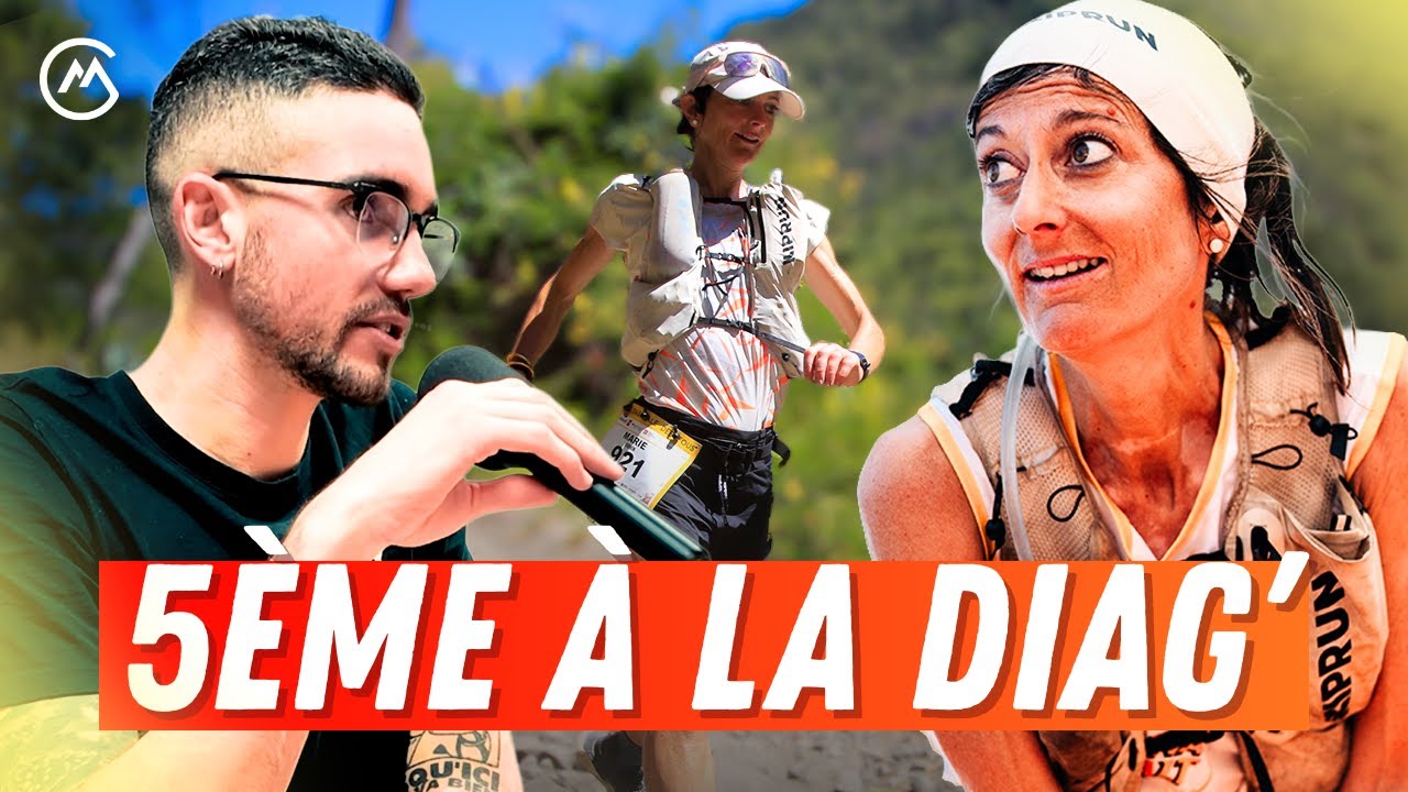 Marie DOHIN - 1ère à la TDS et 5e à la DIAG' avec SEULEMENT 8H d'entraînement par semaine !