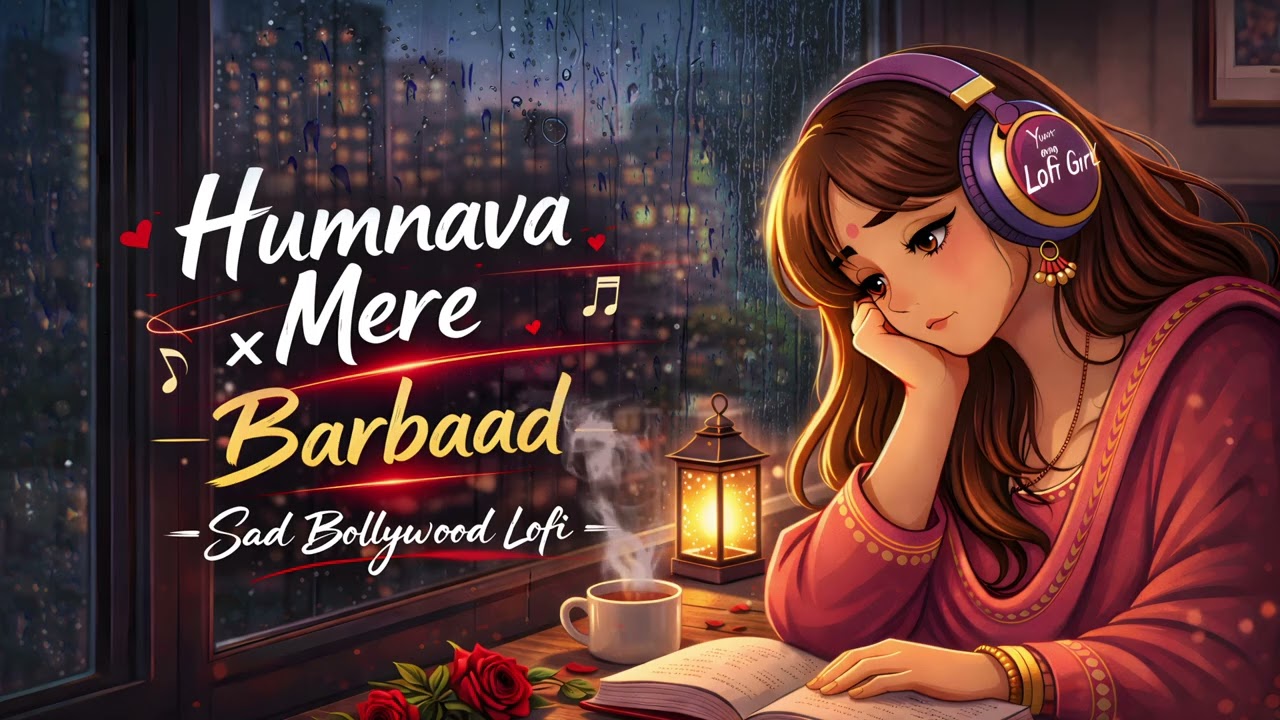 Humnava Mere x Barbaad Mashup | Jubin Nautiyal | Your Lofi Girl | Bollywood Lofi