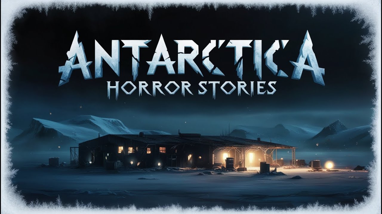 6 Chilling Antarctica Horror Stories with Relaxing Rain Sounds 🌧️ | Perfect for Sleep & Relaxation💤