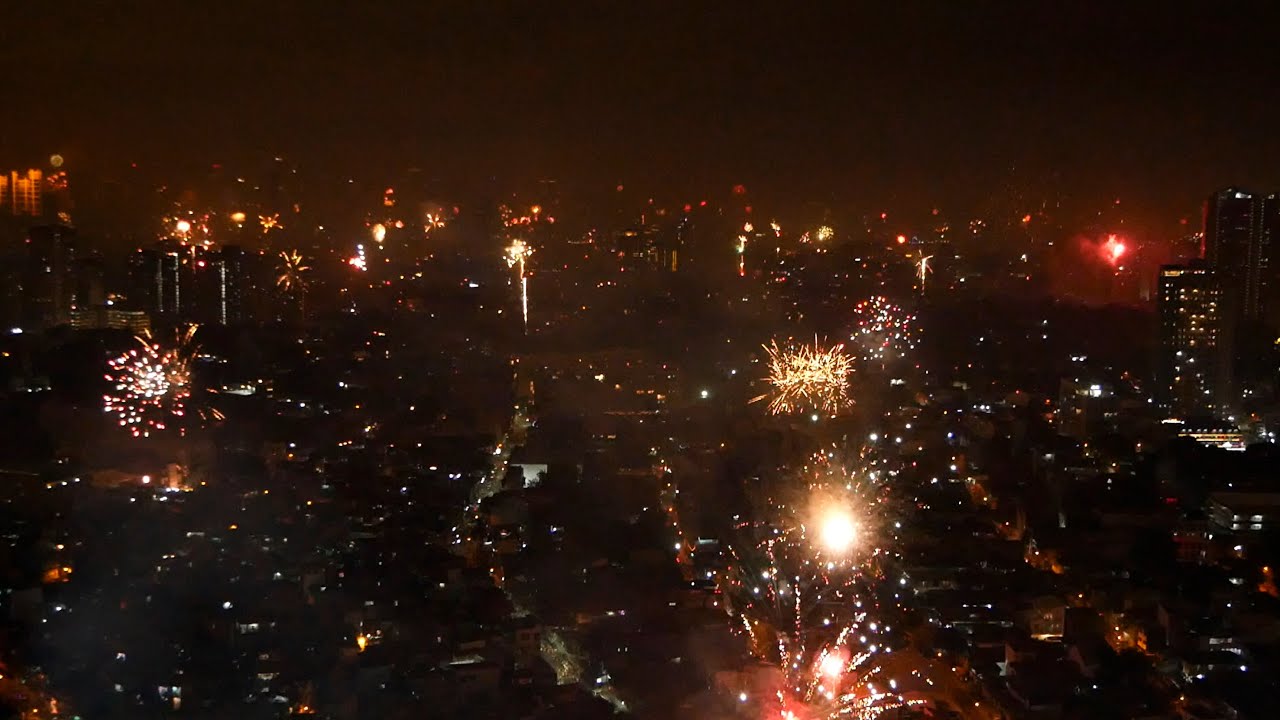 Manila New Year's Eve Fireworks 2020