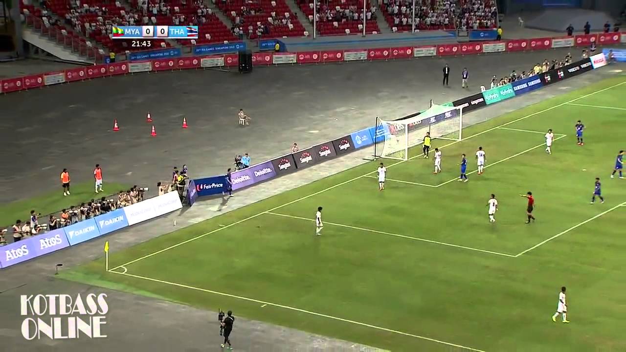 สุดยอดการต่อบอลของทีมชาติไทย {ไทย 3-0 เมียนมาร์}