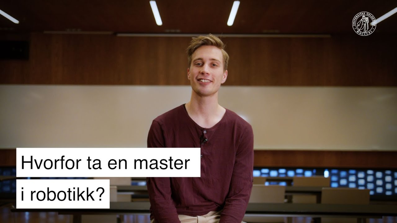 Hvorfor ta en master i Informatikk: robotikk og intelligente systemer?