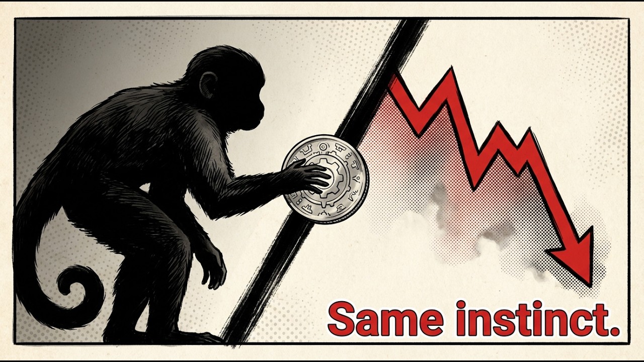 The Capuchin Monkey Economy — Why Primates Crash Markets Like We Do