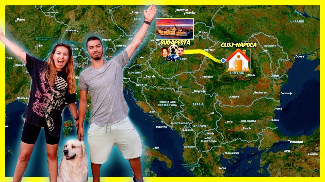 Ziua 1 | Am plecat cu mașina prin EUROPA cu cățelul nostru  🚗 Prima oprire BUDAPESTA 🇭🇺.