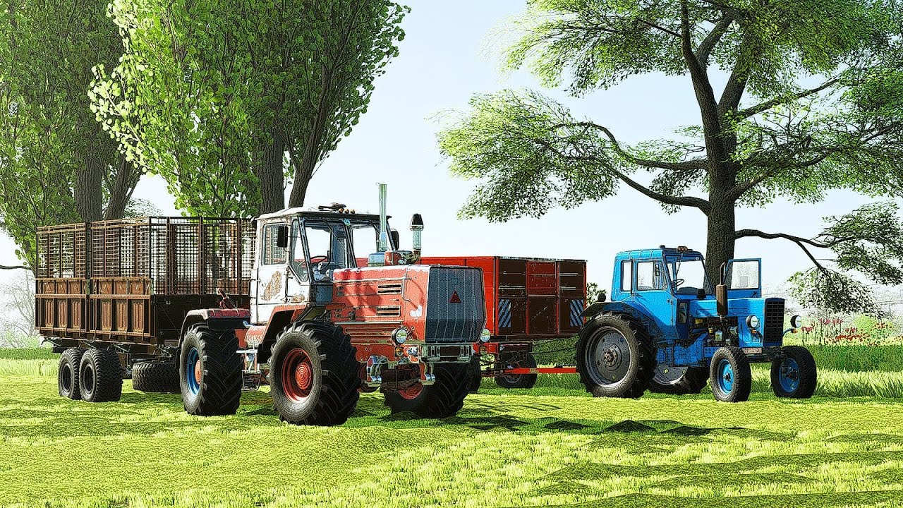 (FS 22) Заготівля трави на сіно у колгоспі 