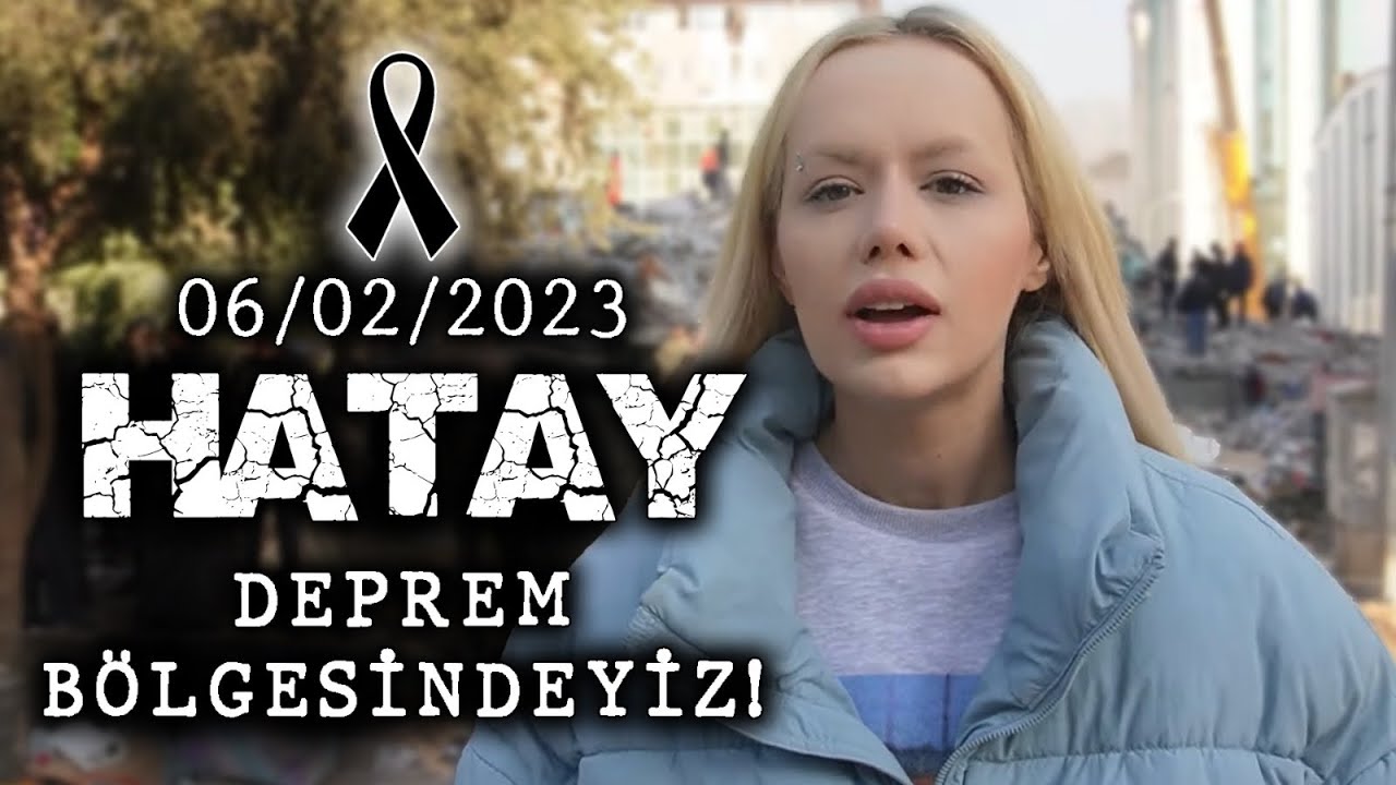 BAŞIMIZ SAĞOLSUN! Hatay Deprem Bölgesine Gittim!