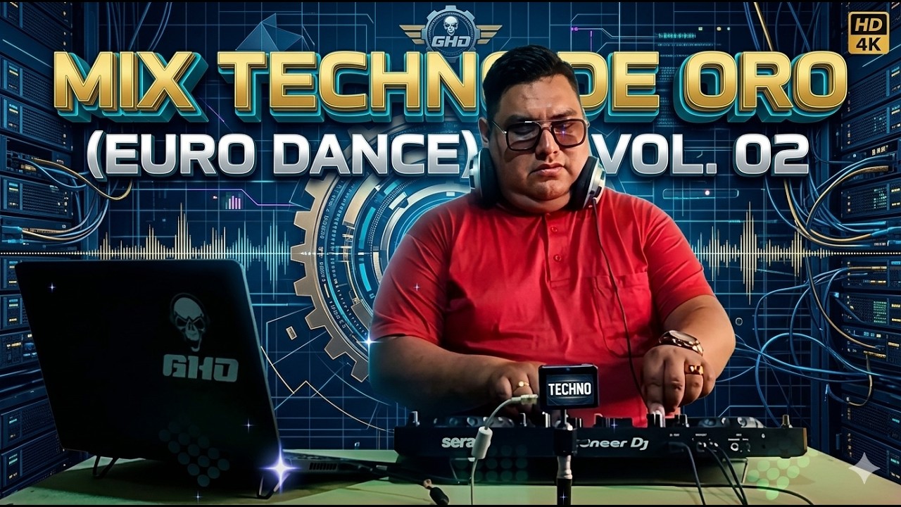 [DJ GHO PERU] - MIX TECHNO DE ORO (EURO DANCE) VOL. 02 (Ice MC, 2 Unlimited, Dr. Alban, Junior Flex)