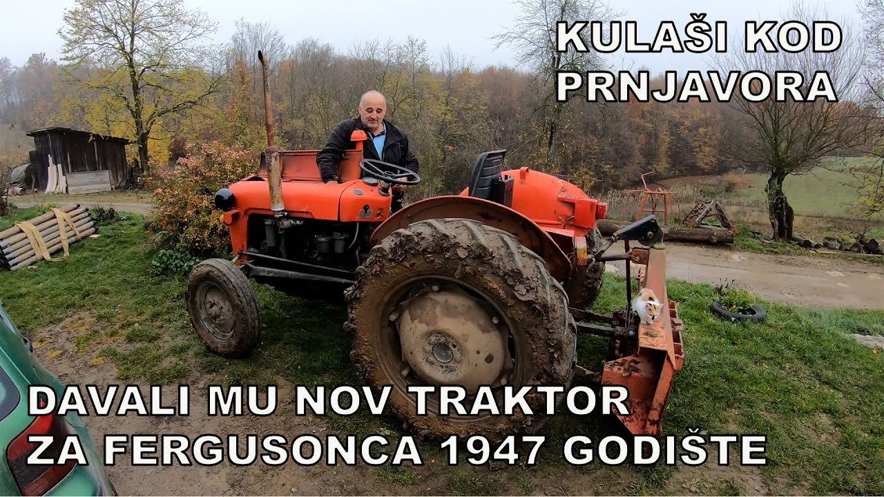 FERGUSON IZ 1947 - NAJSTARIJI TRAKTOR JE KOD SINIŠE U KULAŠIMA