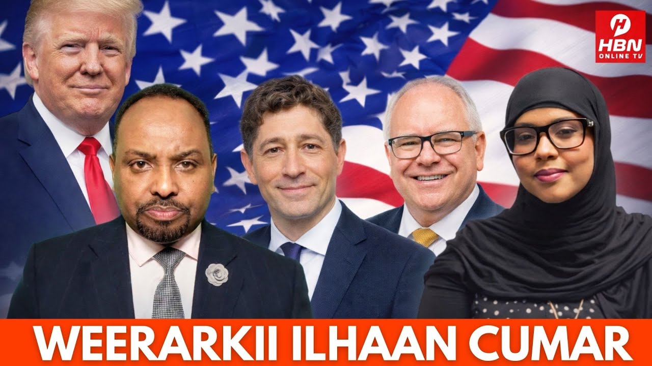 WEERARKII LAGU QAADAY ILHAAN CUMAR & FALCELINTA KA DHALATAY + WARARKII U DAMBEEYAY SOOMAALIDA USA