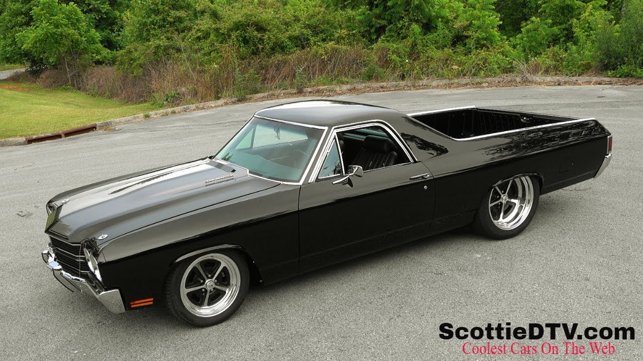 1970 Chevrolet El Camino SS Big Block Alloway's Hot Rod Shop Steve Holcomb Pro Auto Custom Interior