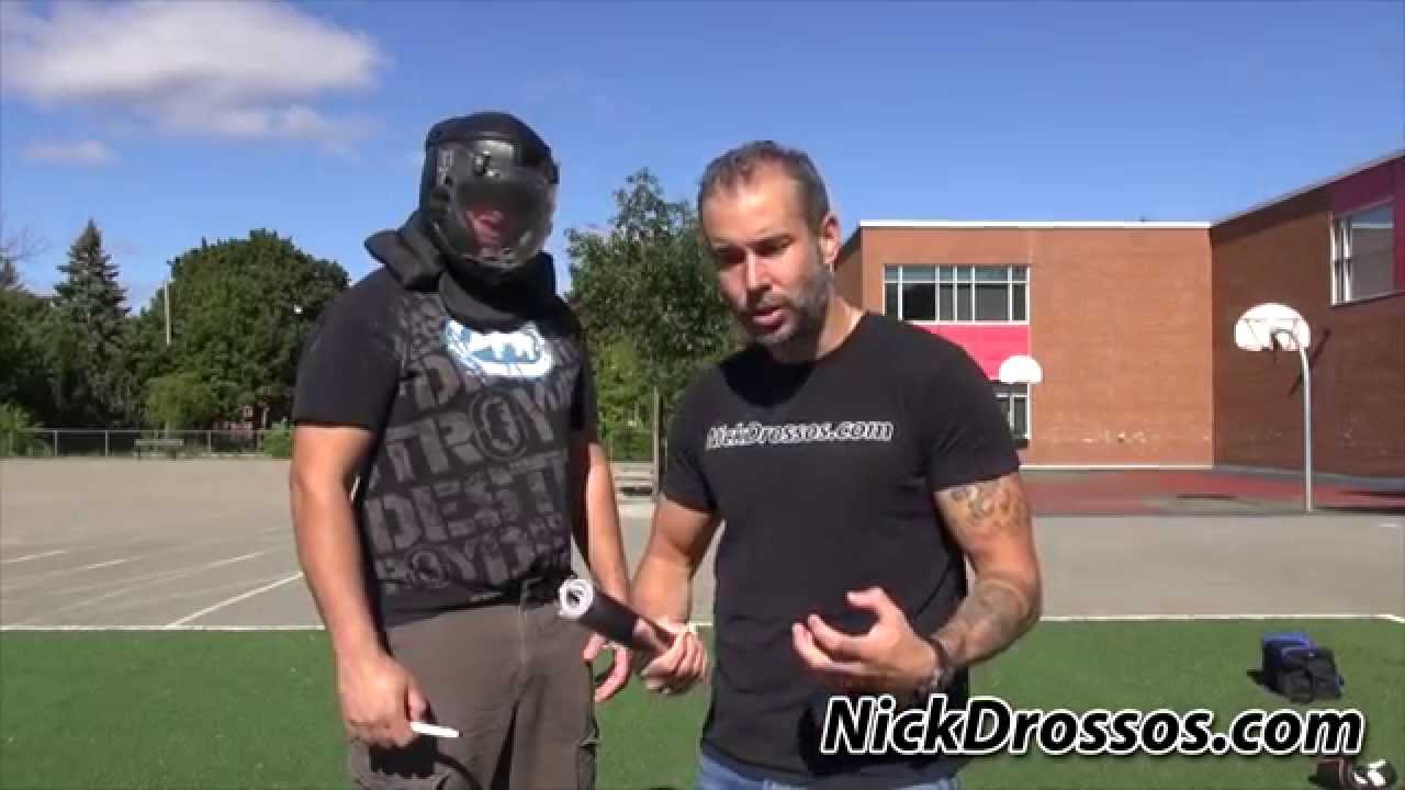 Using a Magazine as an Improvised Weapon