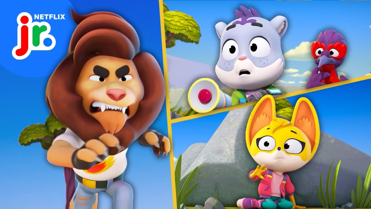 Roaring Lion Rescue Mission 🦁 The Creature Cases | Netflix Jr
