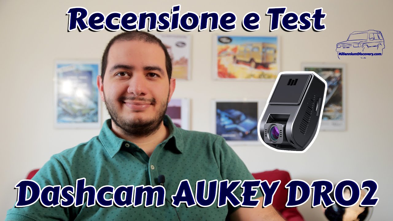 RECENSIONE E TEST - Dashcam Aukey DR02