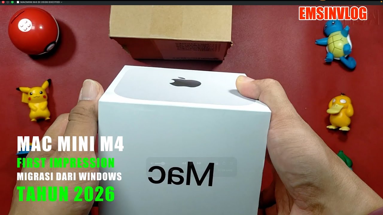 MAC MINI M4 tahun 2026 Migrasi dari Windows baru nyoba Mac OS PEMULA #macminim4 #macos