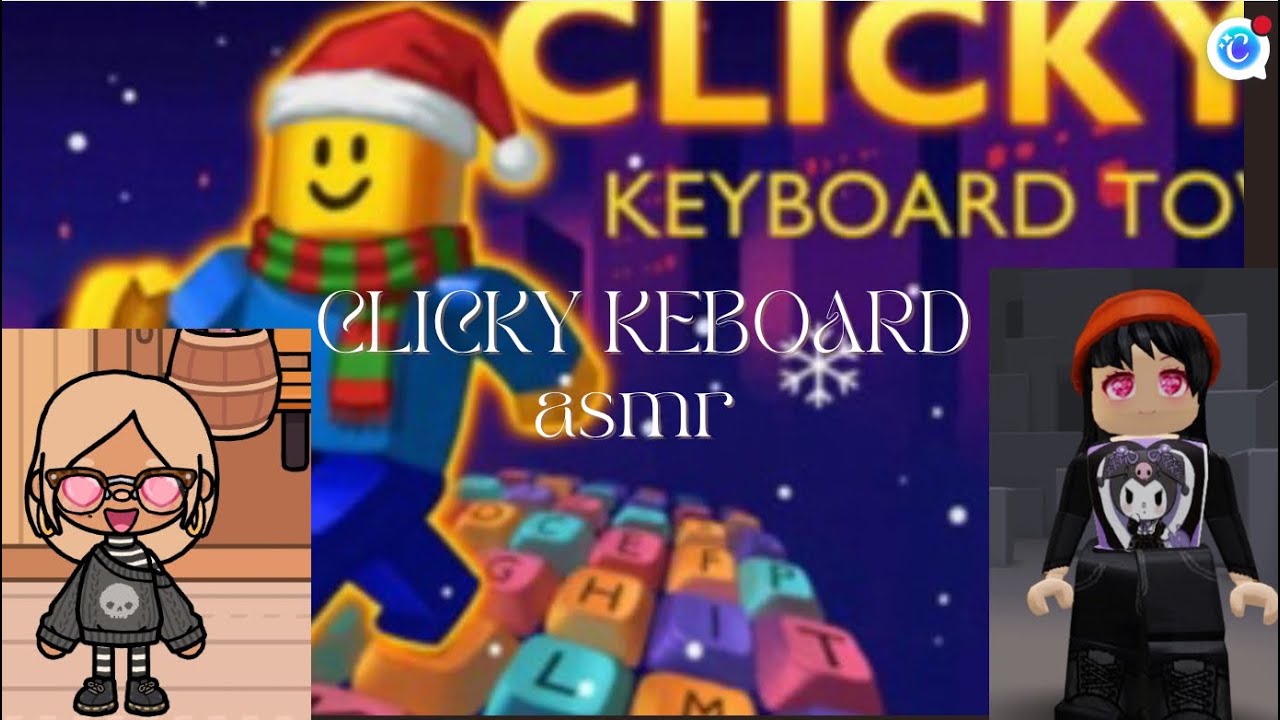 CLICKY BOARD ASMR (my first ever asmr)