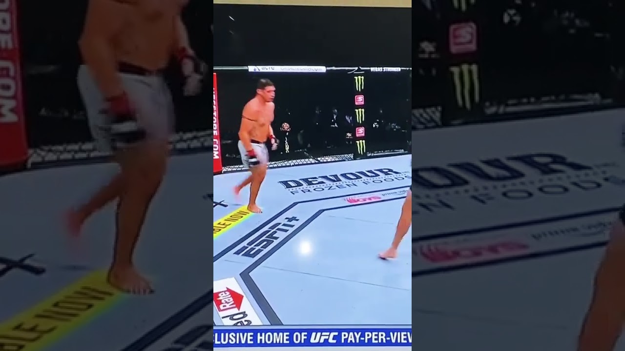 Huge flying knee attempted by Diego Sanchez 😱😱#mma #shorts #fight #ufc