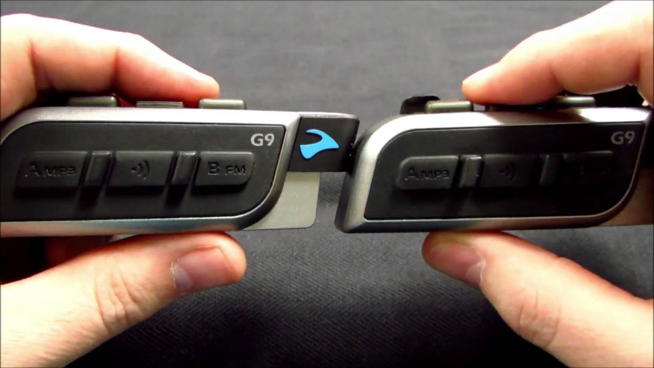 Cardo Systems: scala rider G9 Flash Intercom Pairing