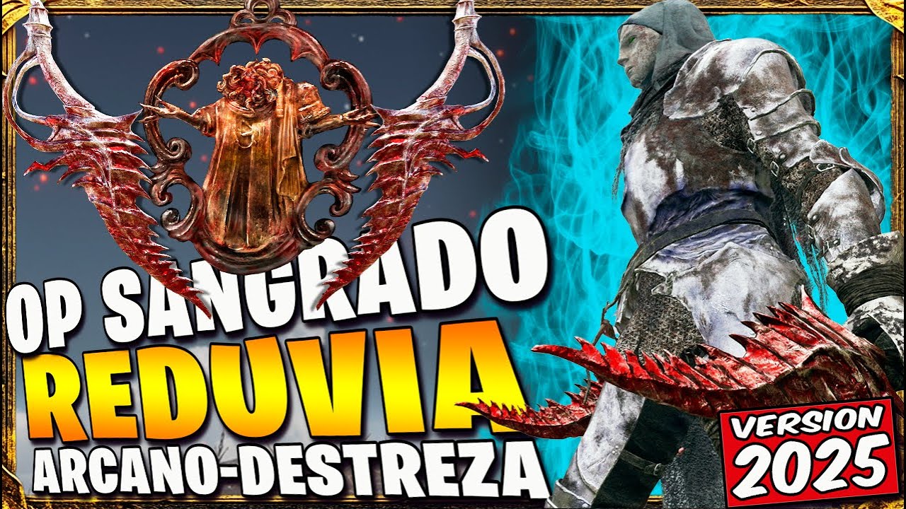 La MEJOR BUILD SANGRADO con DUAL REDUVIA DERRITE JEFES Elden Ring NG+ en 2025 Parche 1.16 Arcano/Des