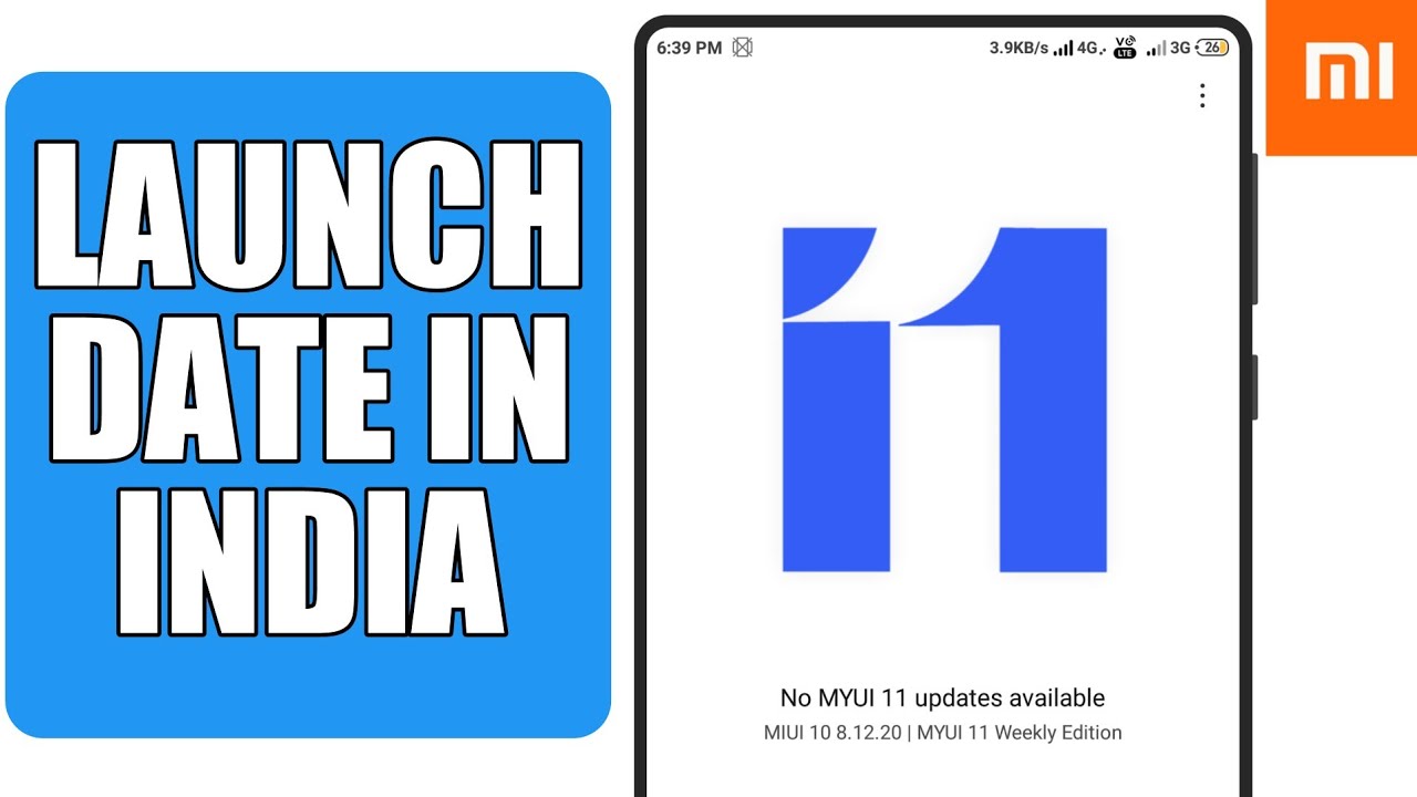 MIUI 11 Release Date In India