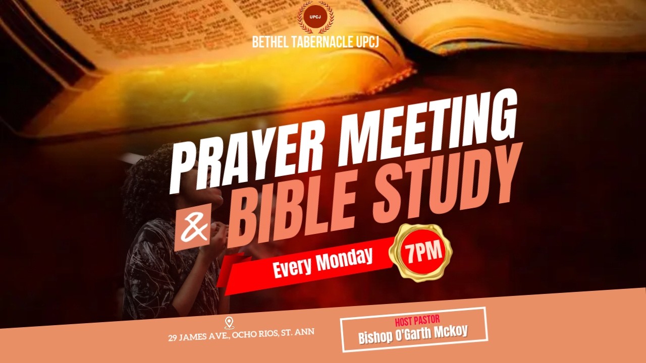 Monday, February 09, 2026 | Prayer Meeting & Bible Study | Bethel Tabernacle UPCJ