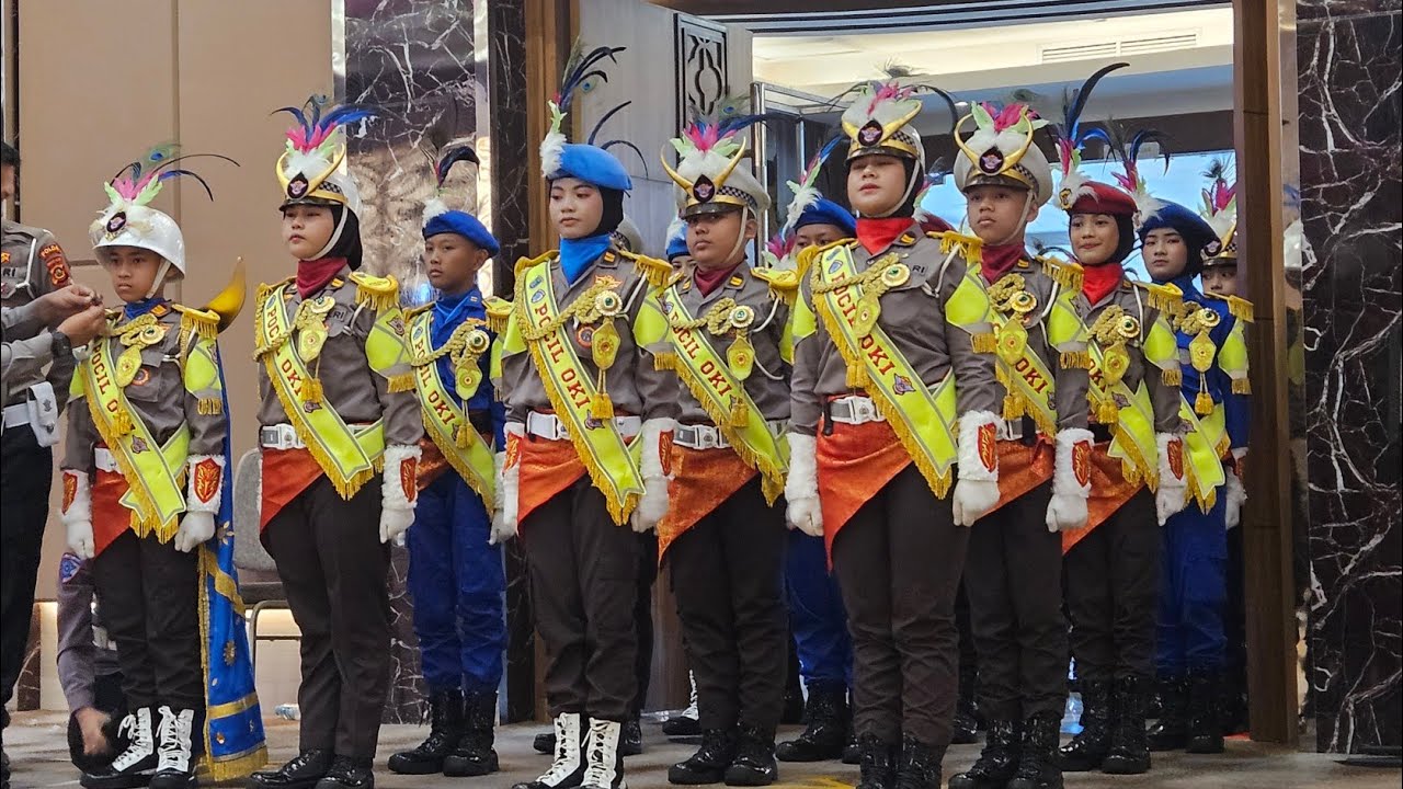 Pocil Polres OKI 2025, Woow.. kereen abizz tampil Kompak dan Hebaatt..