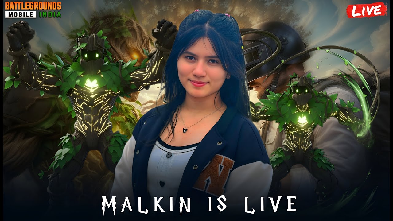 NEW MODE IS FINALLYY HEREE!! BGMI W MALKIN💞ROAD TO 8K😉|FACECAM|#bgmi #malkinplays #shortstream