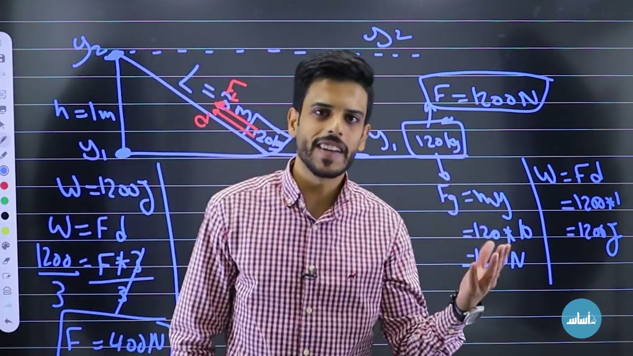 الحصة الاولى من درس الآلات البسيطة | فيزياء الصف التاسع الفصل الدراسي الأول⚡🧲