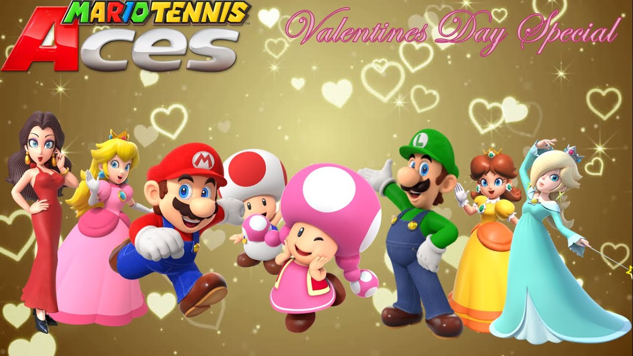 Mario Tennis Aces Couples Edition - Valentines Special