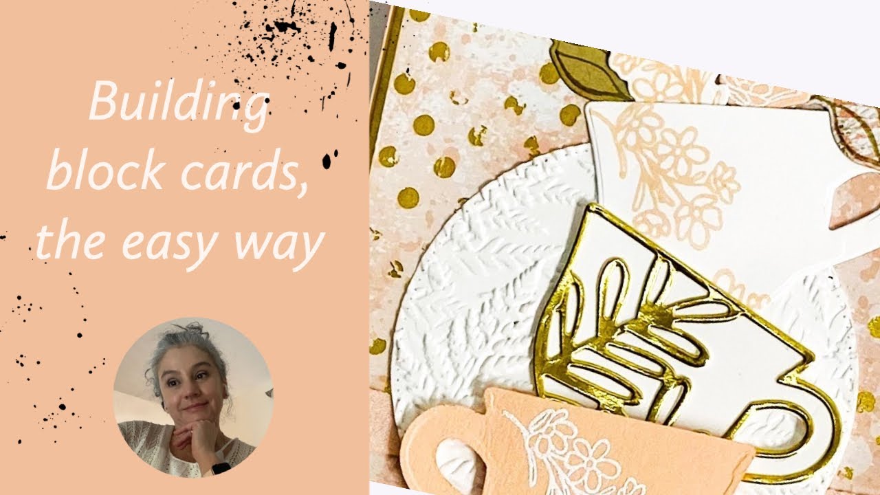 Building block card, the easy way