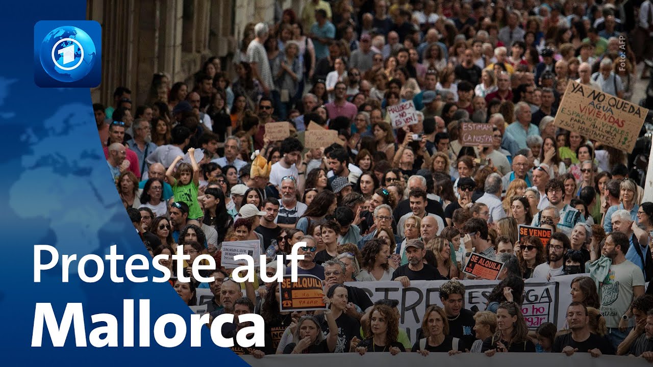 Proteste gegen Massentourismus auf Mallorca